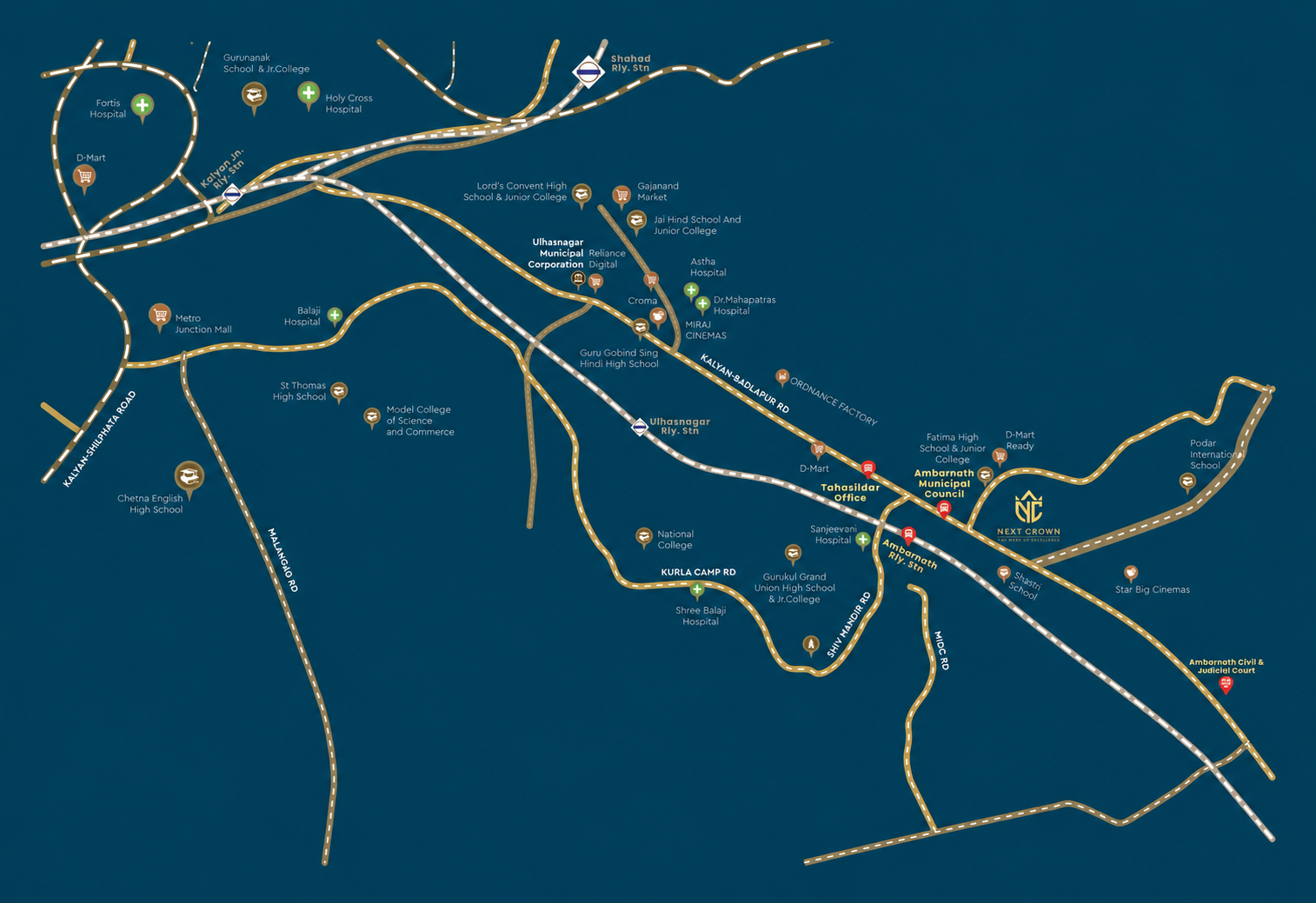 Prime Hub Location Map